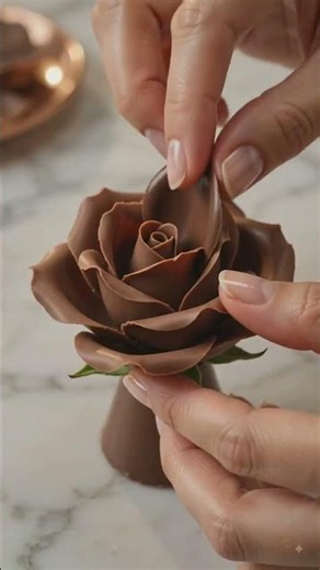 Ultimate Chocolate Rose Bouquet 🤯 #chocolate #rose #bouquet #delocious #chocolatecake #tastyfood