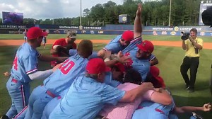 That moment when you become SEC CHAMPS! Ole Miss Baseball | Southeastern Conference