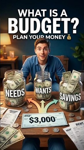What Is a Budget? 💰 How to Plan Your Money #Shorts