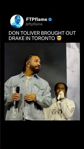 this is the FOMO Drakes taking about 😭 #Drake #DonToliver #Toronto