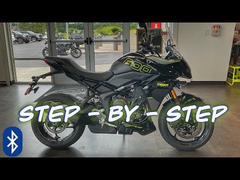 How to Bluetooth Connect a Triumph Tiger 800