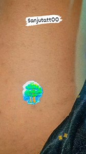 Temporary tree sticker #fbreels #sticker #reels #trending #viral | Devi Bindi