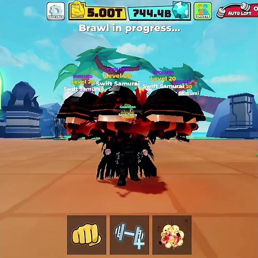 7 Packs 😱 - Muscle Legends 💪🏻 �9 Rep Time #roblox #musclelegends