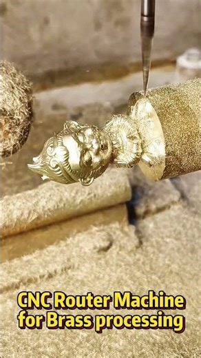 CNC Router Machinefor Brass processing #cncmachine #cncrouter #brass #factory #machine
