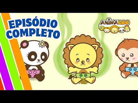 KAKO Virou Bebê! 👶💩 Desenho Animado Educativo ♫ Animazoo Kids 🦁🐼🦒🦜🐵