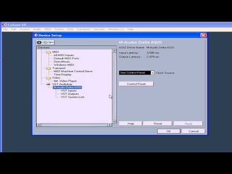 Cubase SX 3 Tutorial - Lesson 03: MIDI & Audio Setup