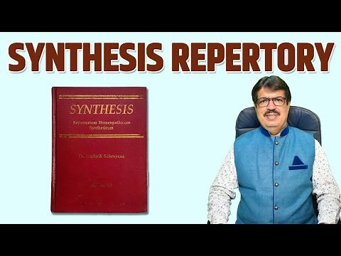 SYNTHESIS REPERTORY- DR. FREDERIK SCHROYENS - EXPLAINED BY DR. KEDARNATH A. LONGANI - MD (HOM)