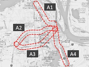 Phnom Penh Metro: proposed urban rail transit system and airport railway