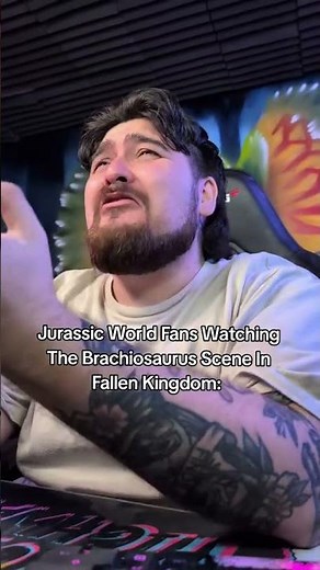 When You Watch The Brachiosaurus Scene In Jurassic World Fallen Kingdom #jurassicworld #movie