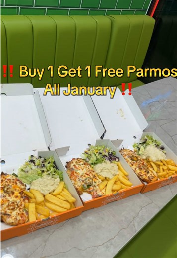 Don’t miss our January offer at Trinity Pizza where you can collect 2 parmo boxes for just £8! Buy 1 Get 1 Free active all month #fyp #deals #yorkshire #foodtok #him