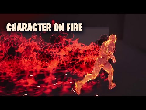Unreal Set Character On Fire