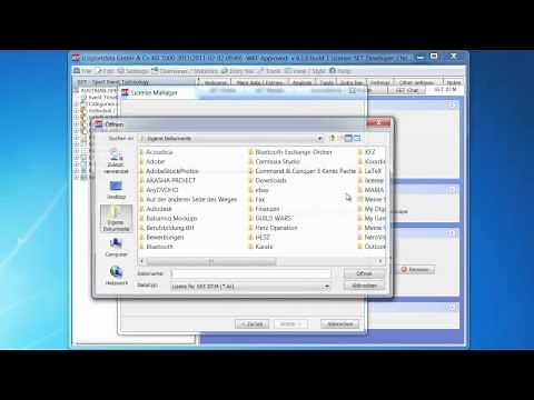 SET DTM - License Installation