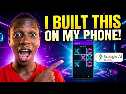 I Built a Game on Android Using AI – No Laptop Needed! (Google AI Studio)