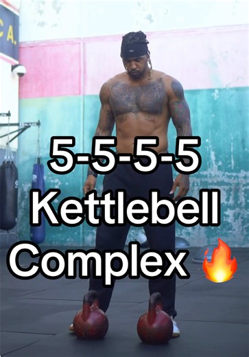 SAVE THIS 🔥🐉 The Dragon Complex 5 Squat Swings 🔥 5 Clean → Push-Ups 🔥 5 High Pulls 🔥 5 Push Press 🔥 Double kettlebells. Full body chaos. Hinge power. Upper body strength. Explosive pulls. Overhead drive. Run it 3–5 rounds if you’re brave enough. This one will light your lungs on fire. Keep It Zen 😎🔥 #kettlebellworkout #kettlebellcomplex #functionalstrength #functionalfitness #strengthtraining