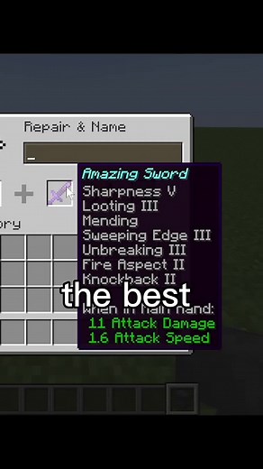The BEST way to max enchant a sword in Java edition for the cheapest amount of XP. The order which you enchant a sword in an anvil is very important so follow these steps!
