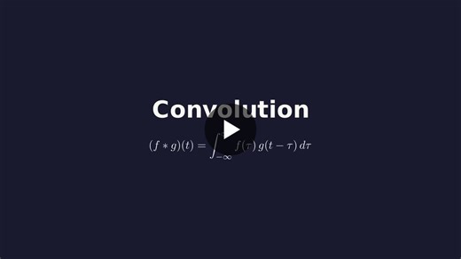 What do these have in common? 1. Response of a spring-mass system to any input signal 2. Blurring an image 3. Distribution of the sum of random variables All three are doing the exact… | Aravindh Deiva Ganesan