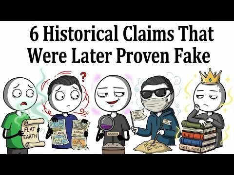 6 Historical Claims That Were Later Proven Fake