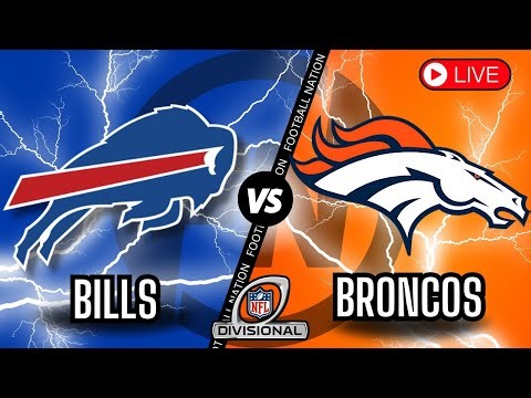 Buffalo Bills vs Denver Broncos - NFL Playoffs Divisional Round - Live Stream Color Radio Broadcast
