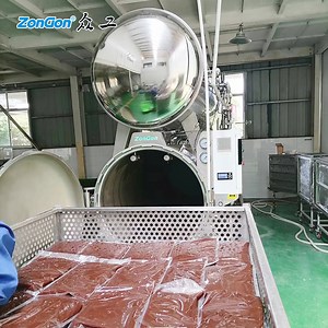 [Hot Item] Water Immersion Retort High Temperature Autoclave for Flavored Potatoes