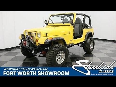 1993 Jeep Wrangler YJ for sale | 3216 DFW