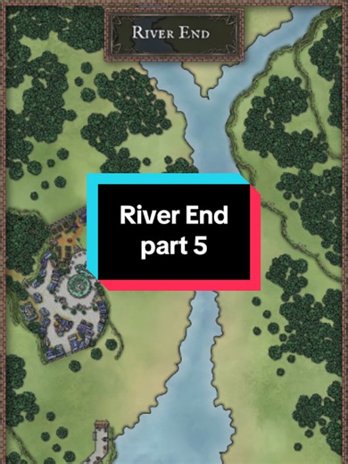 Create a DnD Fantasy City Map: River End Part 5 (Inkarnate)