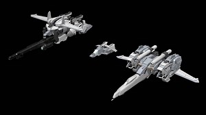 MSA-0011M - S Gundam (Project M) - Download Free 3D model by mjeff