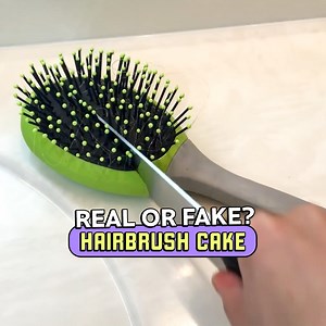 2.9M views · 6.2K reactions | A CAKE you can Brush your Hair with!! ‍♀️ | Sideserf Cake Studio | Facebook