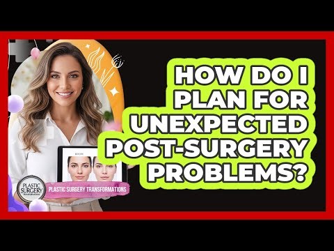 How Do I Plan For Unexpected Post-Surgery Problems?