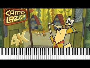 Camp Lazlo Theme Song 4K Sheet Music