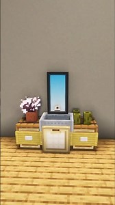 Bathroom sink minecraft tutorial