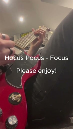 Hocus Pocus - Focus guitar cover #focus #hocuspocus #music #oldmusic #classicrock