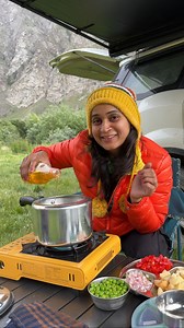 145K views · 3.1K reactions | Car camping in mountains  . . #ghumakkadbugz #campervan #carcamping #vanlife #camping #india #caravan #cooking #rooftoptent | Ghumakkad bugz | Facebook