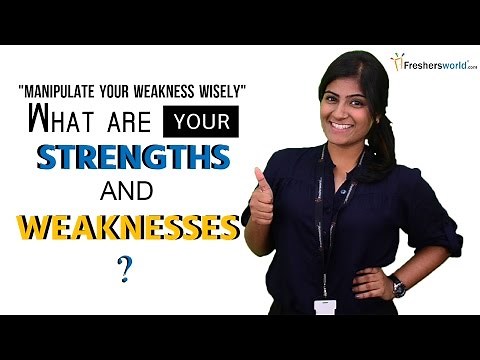 What are your Strengths and Weaknesses? | interview questions & Answers