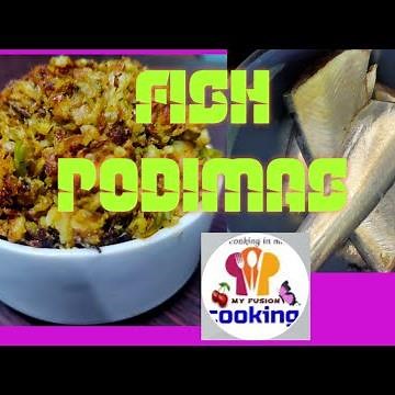 how to make fish podimas/fish puttu