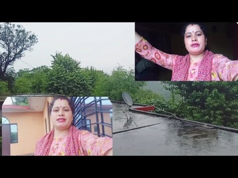 Es barsat ne tbahi mcha di 😱//etne dino se barish omg 😲// @sharda shyam vlogs 😍