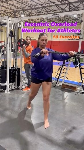 NEW Exercise for Rotational POWER & Control!! Eccentric Overload Rotational Cable Drill