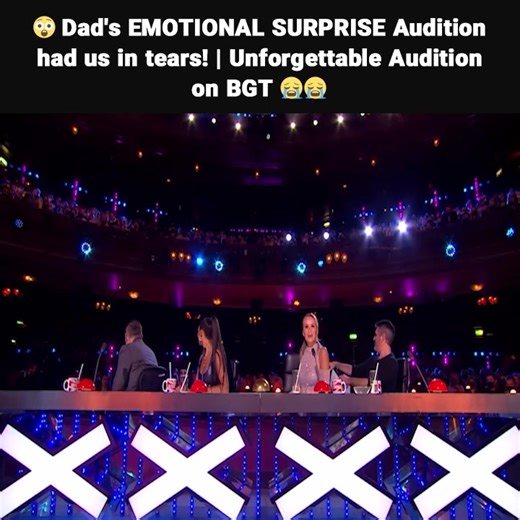 Dad's EMOTIONAL SURPRISE Audition had us in tears! | Unforgettable Audition on BGT😭😭 Full video check in the comment.👇👇👇 | The Life