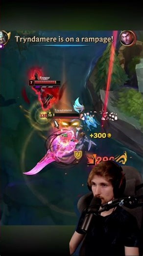 this 1v3 is why I love tryndamere 🥰👈
