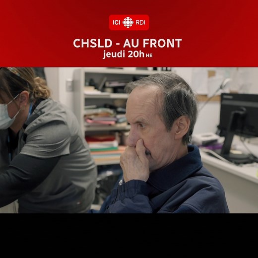 Dans l'épisode de « CHSLD - Au front » qui a été diffusé cette semaine, un résident atteint de démence a une rencontre d’évaluation avec le Curateur public du Québec. | Radio-Canada