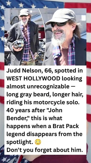 Judd Nelson, 66, UNRECOGNIZABLE in Rare Sighting — What Happened to The Breakfast Club Star?!