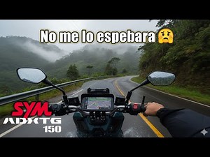 🚨 What I experienced driving the SYM ADX TG150 on the way to La Unión