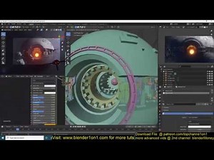 making the death star in blender 2.8