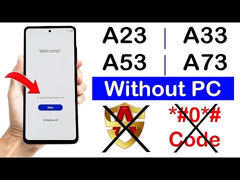 Samsung A23/A33/A53/A73 FRP BYPASS (Without Pc) 💥Latest Security Update | ANDROID 12