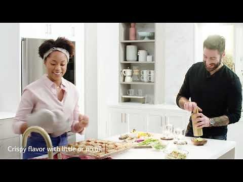 LG InstaView® Slide-In Range—now with Air Fry and Air Sous Vide