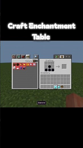 How to Craft an Enchantment Table in Minecraft ✨📖