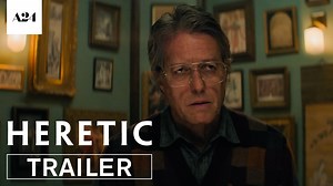 Their mission. His game. Watch the final trailer for HERETIC, a diabolical choose-your-own-adventure starring Hugh Grant, Sophie Thatcher, and Chloe East. In Theaters November 8 | A24