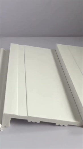 Hot Sale Waterproof Flooring White Skirting Pure Baseboard Wall Trim Baseboard Moulding