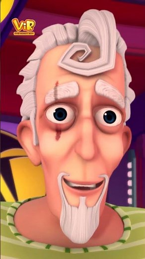 The Mask Of Vir | Vir The Robot Boy Cartoon Shorts Kids