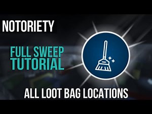 Full Sweep Badge Guide | Notoriety [ROBLOX] | (All Loot Bag Locations)