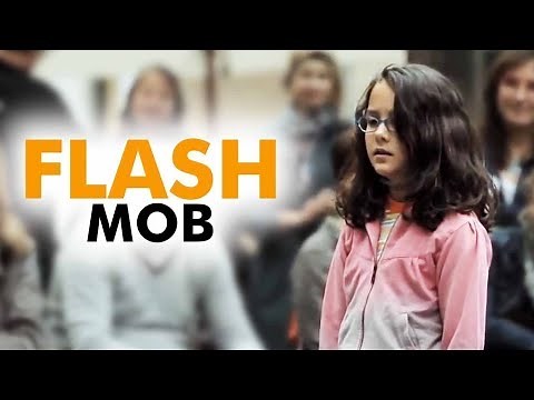 The Most Touching Flash Mob EVER! | One Girl Started It All